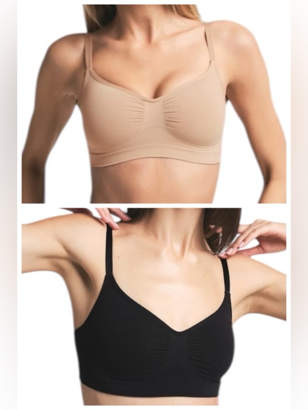 NWOT SKIMS Seamless Sculpting Bra Two Item Bundle Size  Small/Medium